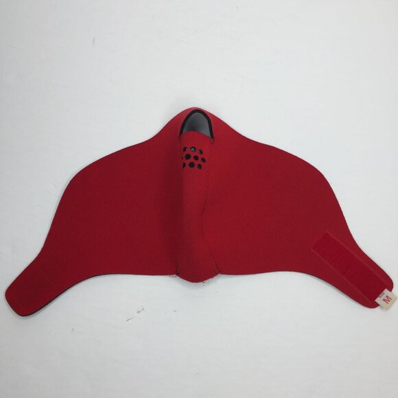Vintage 80s Adult Red Neoprene Ski Face Mask Snowboard Snow Size Medium - Picture 10 of 14